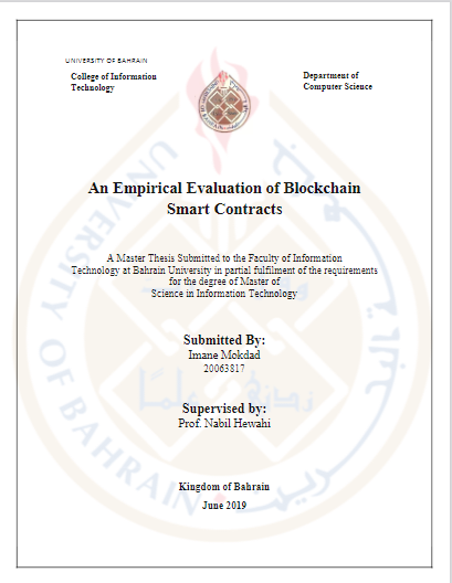 An Empirical Evaluation of Blockchain Smart Contracts