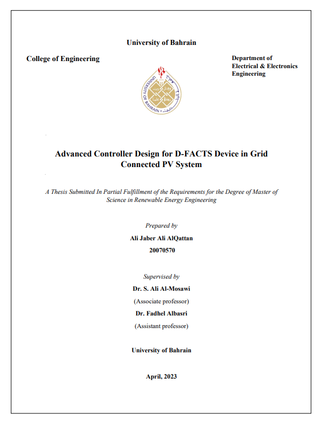 Advanced Controller Design for D-FACTS Device in Grid  Connected PV System