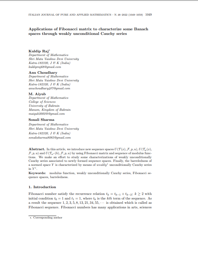 Applications of Fibonacci matrix to characterize some Banach spaces through weakly unconditional Cauchy series