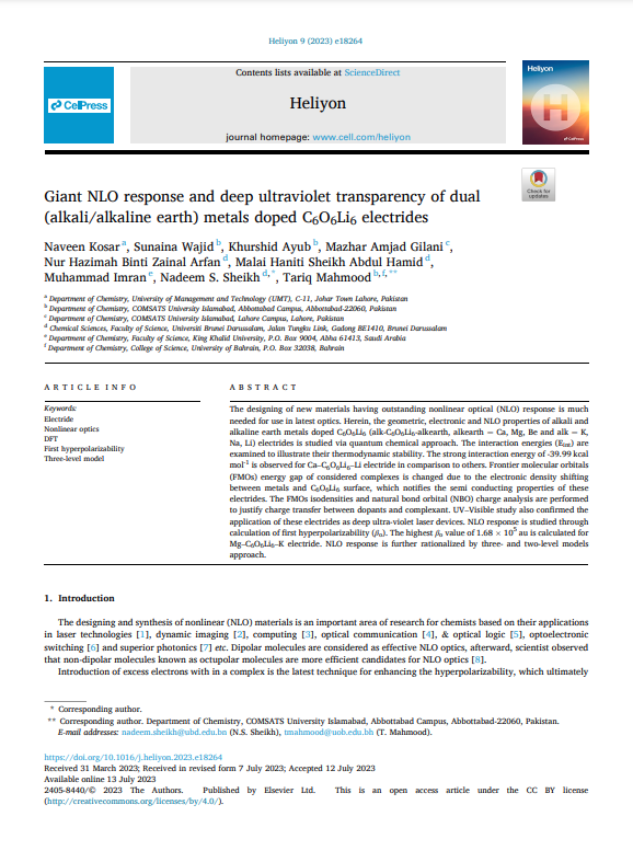 Giant NLO response and deep ultraviolet transparency of dual (alkali/alkaline earth) metals doped C6O6Li6 electrides