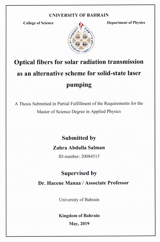 Optical fibers for solar radiation transmission as an alternative scheme for solid-state laser  pumping
