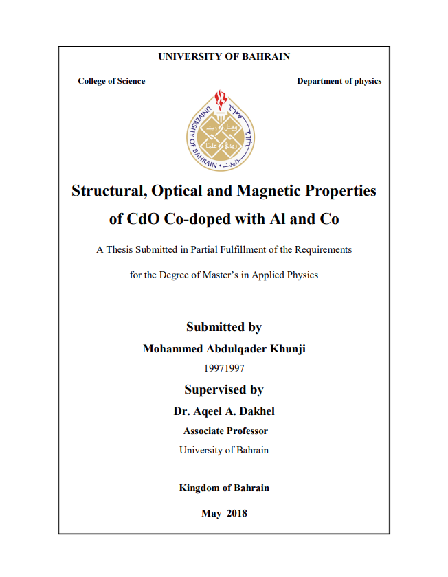 Structural, Optical and Magnetic Properties  of CdO Co-doped with Al and Co