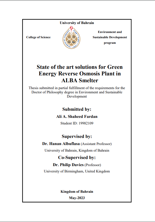 Statistical analysis of air pollutants concentrations in the governorates of Bahrain with correla