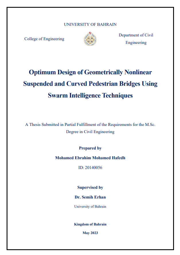Optimum Design of Geometrically Nonlinear  Suspended and Curved Pedestrian Bridges Using Swarm Intelligence Techniques